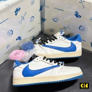 Giay Air Jordan 1 Low Travis Scott Fragment Giày Air Jordan 1 Low Travis Scott Fragment