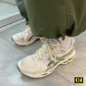 Giay Asics Gel Kayano 14 Birch Dark Pewter Like Auth Giày Asics GEL-Kayano 14 Birch Dark Pewter Like Auth