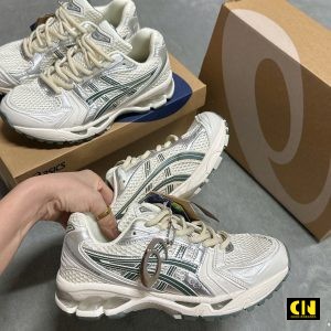 Giay Asics Gel Kayano 14 Kem Bac Full Box Giày Asics GEL-Kayano 14 Kem Bạc Full Box
