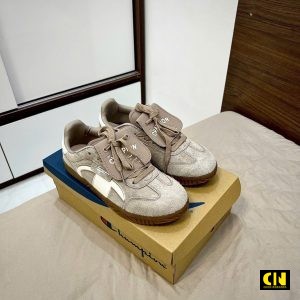 Giay Champion Champ T Trainer Mau Nau Caramel Giày Champion Champ T-Trainer Màu Nâu Caramel