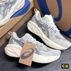 Giay Chay Bo Asics Novablast 5 Oatmeal Grey Giày Chạy Bộ Asics Novablast 5 Oatmeal Grey