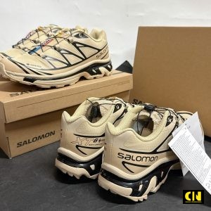 Giay Chay Bo Salomon Xt 6 Gore Tex Safari Cream Brown Giày Chạy Bộ Salomon XT-6 Gore-Tex Safari Cream Brown