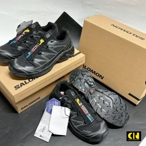 Giay Chay Dia Hinh Salomon Xt 6 Adv Black Co Thap Giày Chạy Địa Hình Salomon XT 6 ADV Black Cổ Thấp