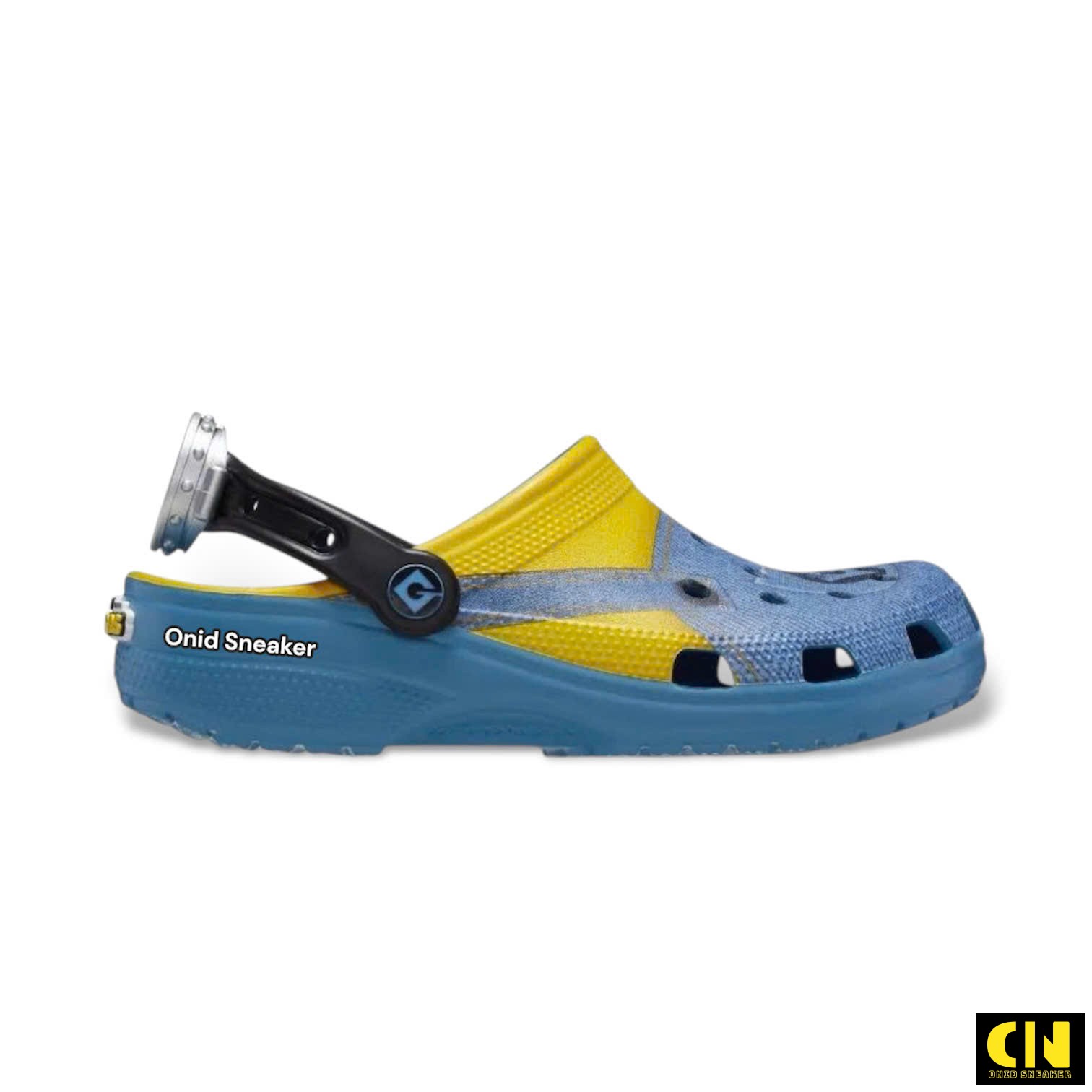 Giày Clog Unisex Crocs Classic Despicable Me Black 209477-001 Giày Clog Unisex Crocs Classic Despicable Me Black 209477-001