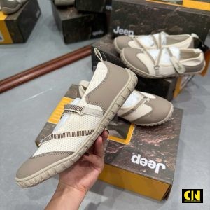 Giay Da Ngoai Jeep Outdoor Beige Full Box Giày Dã Ngoại Jeep Outdoor Beige Full Box
