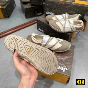Giay Jeep Ban Dac Biet Phoi Mau Outdoor Low Top Beige Trang Kem Giày Jeep Bản Đặc Biệt Phối Màu Outdoor Low Top Beige Trắng Kem
