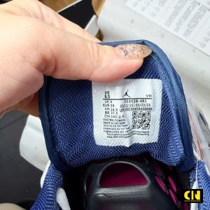 Giay Jordan 1 Low Ban Trang Xanh Navy Hong Giày Jordan 1 Low Bản Trắng Xanh Navy Hồng
