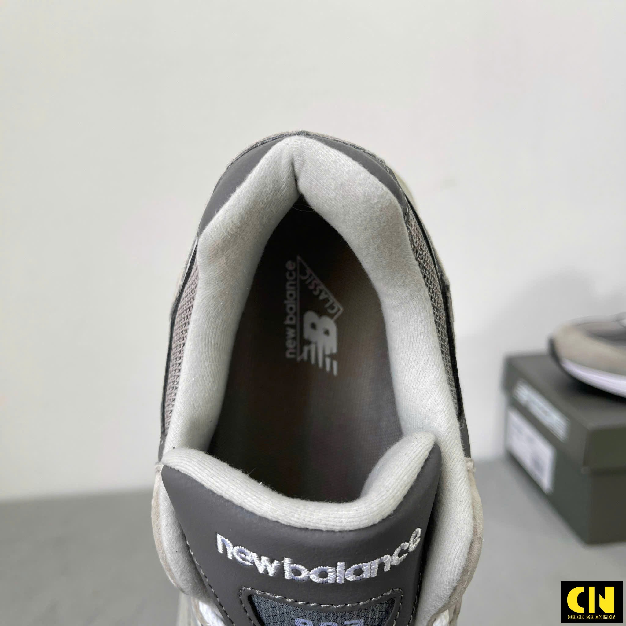Giày New Balance 992 Classic Grey Full Box Giay New Balance 992 Classic Grey Full
