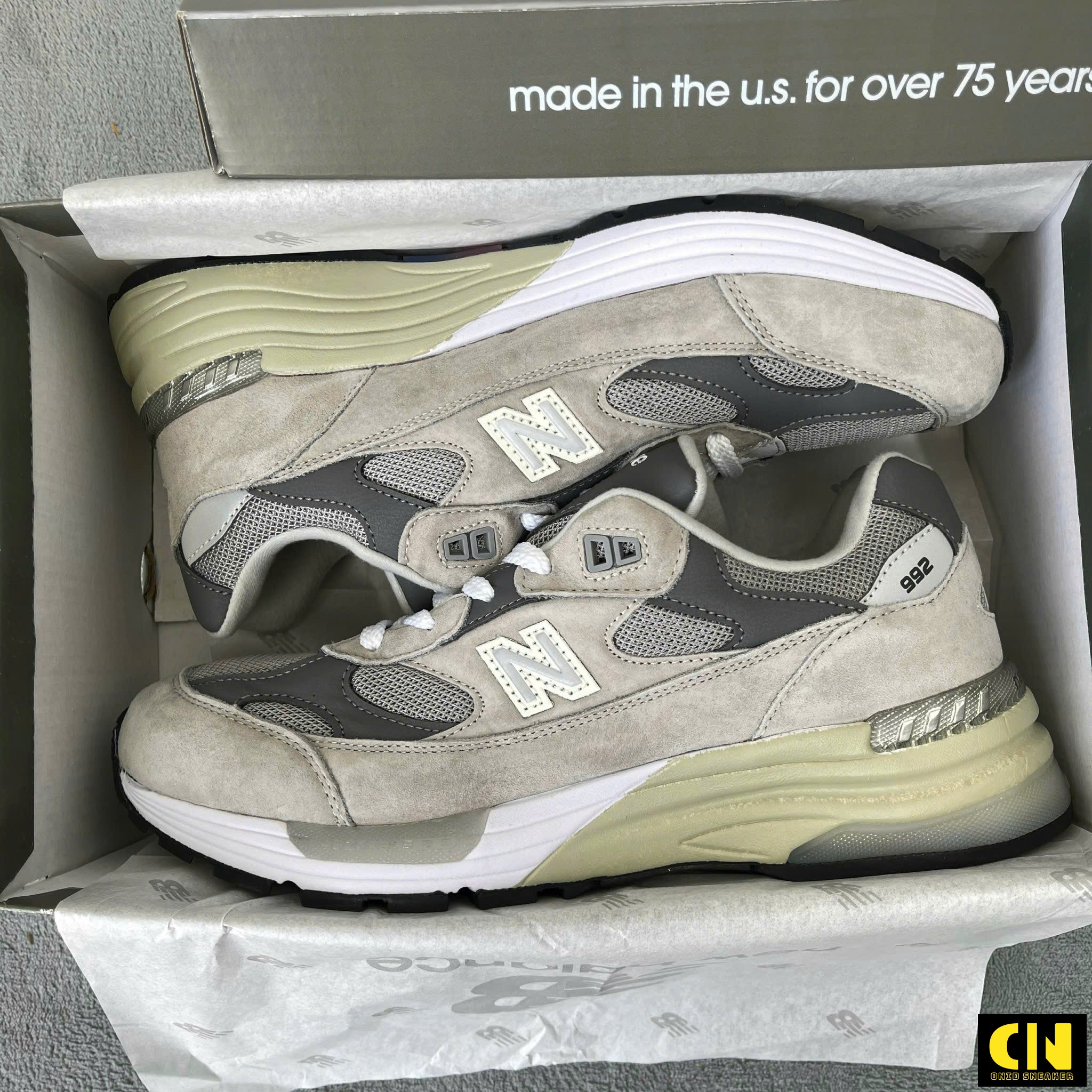 Giày New Balance 992 Grey Giày New Balance 992 Grey