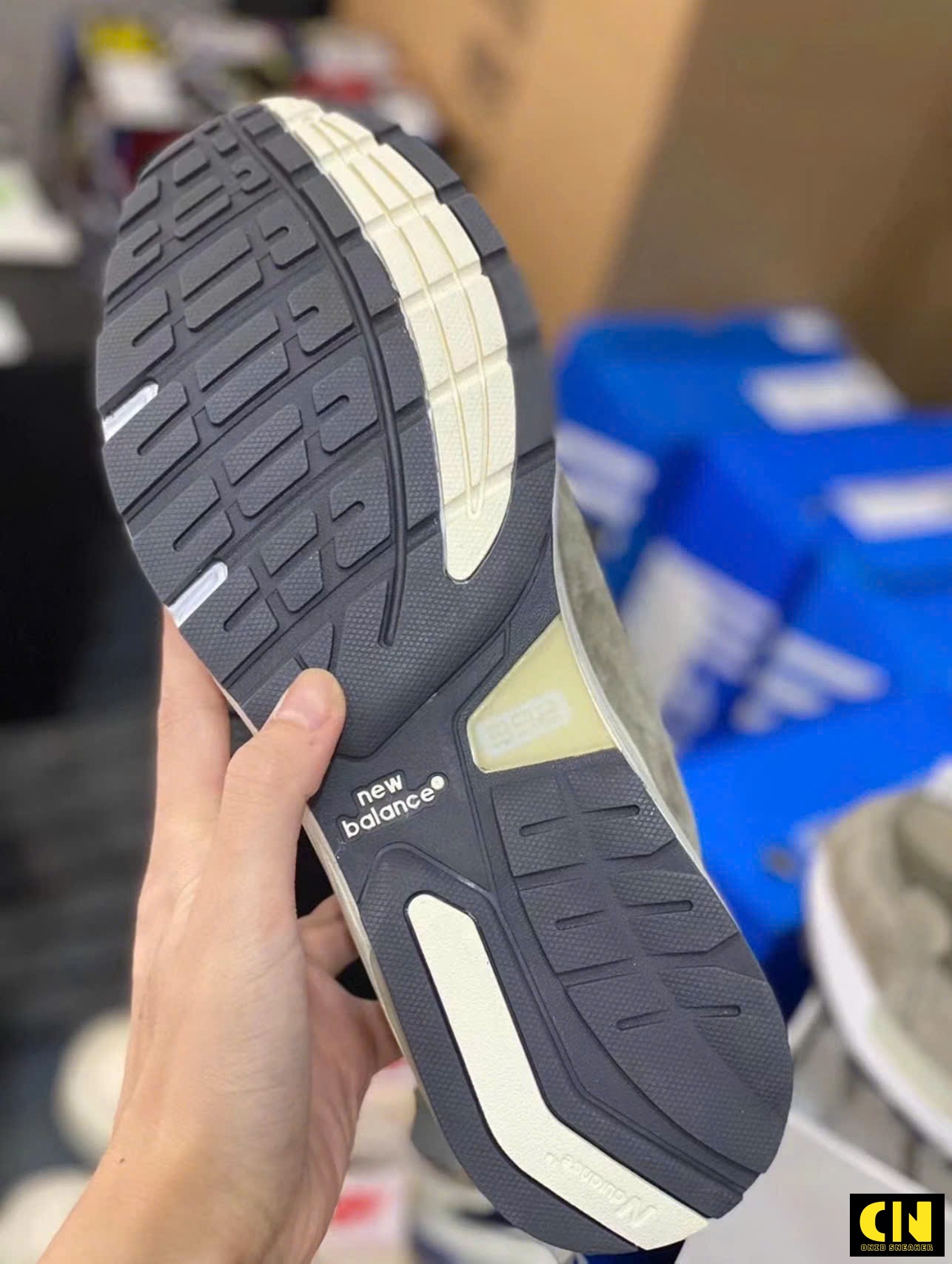 Giày New Balance 992 Jjjjound Grey Full Box Giày New Balance 992 JJJJound Grey Full Box