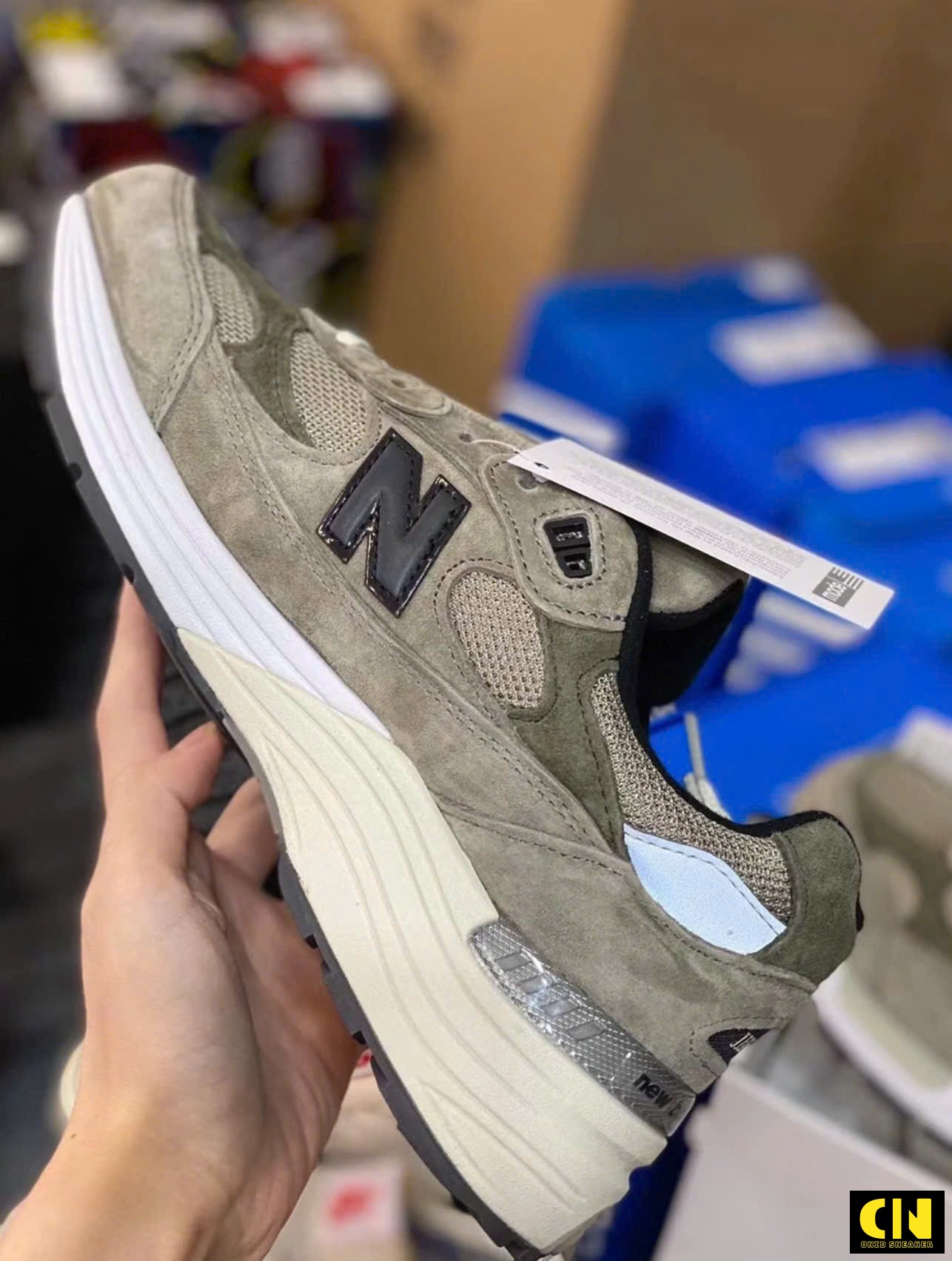 Giày New Balance 992 Jjjjound Grey Giày New Balance 992 JJJJound Grey