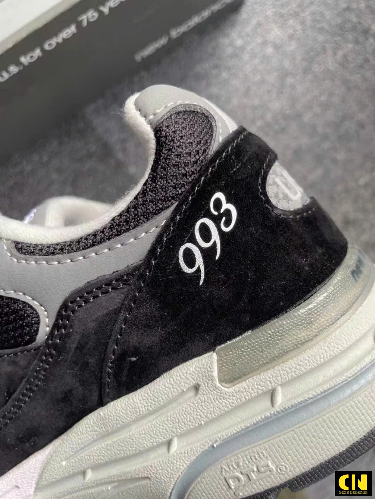 Giày New Balance 993 Black White Giày New Balance 993 Black White