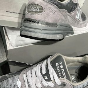 Giay New Balance 993 Grey White Made In Usa Xam Trang Giày New Balance 993 Grey White Made In USA Xám Trắng