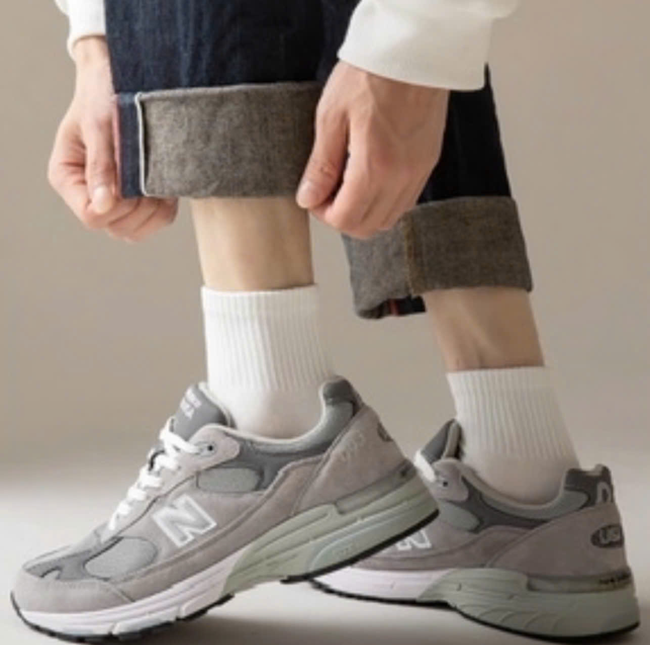 Giày New Balance 993 Grey White Giày New Balance 993 Grey White
