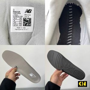 Giay New Balance Ban Dac Biet Phoi Mau 992 Grey White Classic Giày New Balance Bản Đặc Biệt Phối Màu 992 Grey White Classic