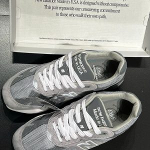 Giay New Balance Co Thap Mau Xam Giày New Balance Cổ Thấp Màu Xám