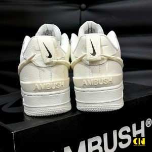 Giay Nike Air Force 1 Ban Collab Ambush Mau Trang Kem Giày Nike Air Force 1 Bản Collab Ambush Màu Trắng Kem