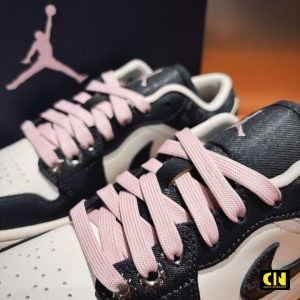 Giay Nike Air Jordan 1 Low Black Pink Full Box Giày Nike Air Jordan 1 Low Black Pink Full Box