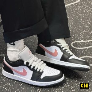 Giay Nike Air Jordan 1 Low Black Rust Pink Giày Nike Air Jordan 1 Low Black Rust Pink