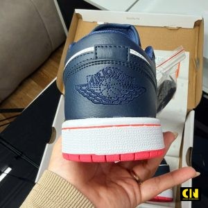 Giay Nike Air Jordan 1 Low Obsidian Ember Glow Full Box Giày Nike Air Jordan 1 Low Obsidian Ember Glow Full Box