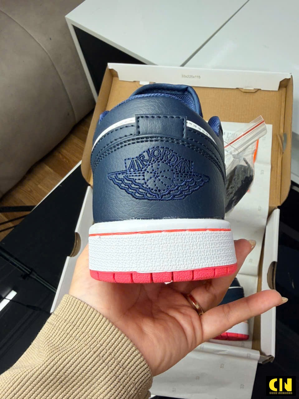Giày Nike Air Jordan 1 Low Obsidian Ember Glow Full Box Giày Nike Air Jordan 1 Low Obsidian Ember Glow Full Box