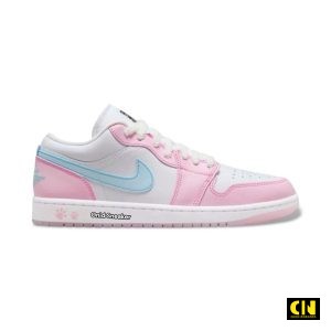 Giay Nike Air Jordan 1 Low Pink Foam Hm3706 141 Giày Nike Air Jordan 1 Low Pink Foam HM3706-141