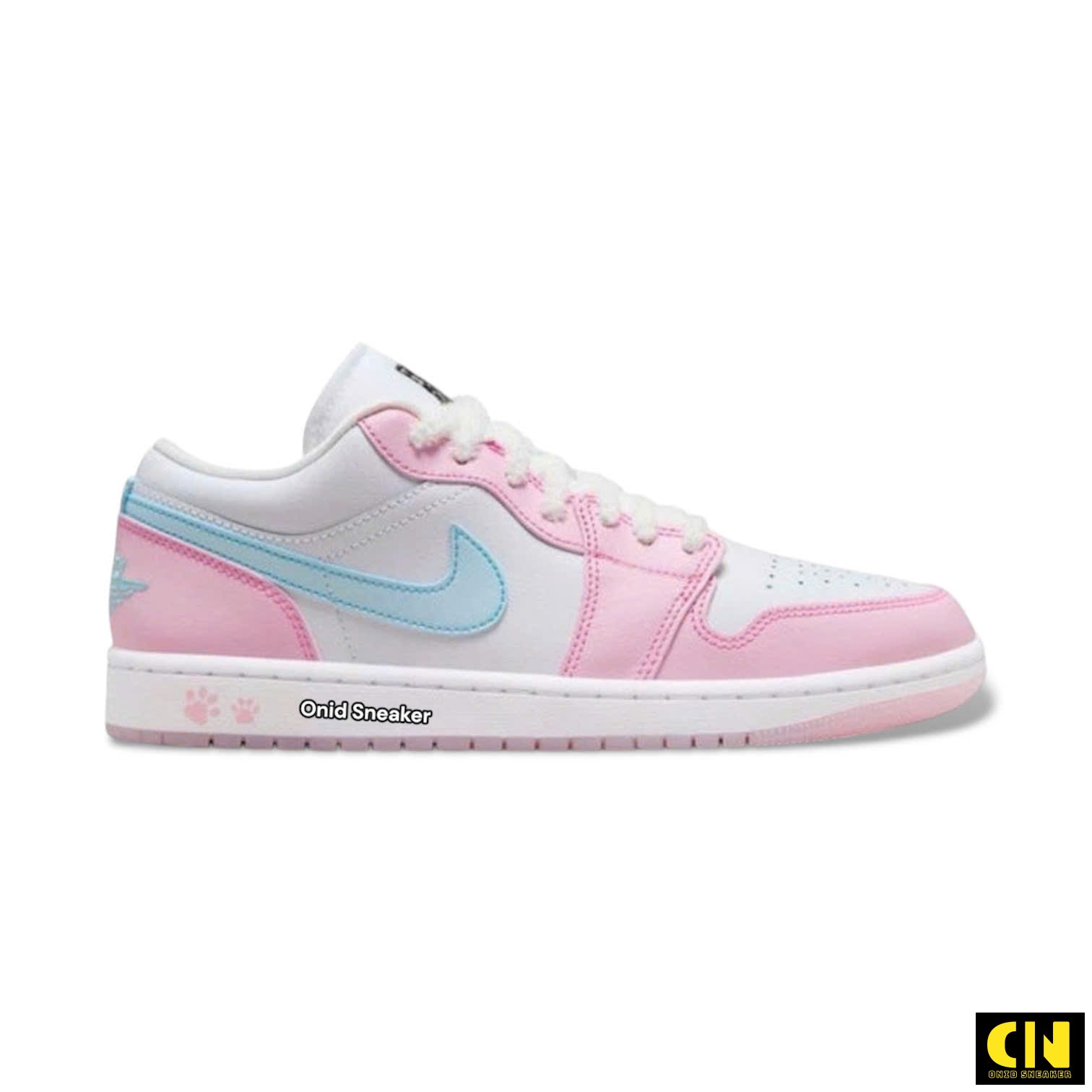 Giày Nike Air Jordan 1 Low Pink Foam Hm3706-141 Giày Nike Air Jordan 1 Low Pink Foam HM3706-141