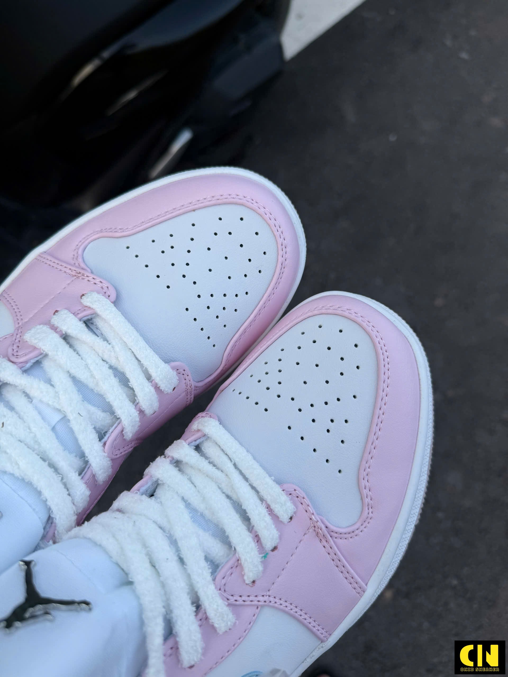 Giày Nike Air Jordan 1 Low Pink Foam Like Auth Giày Nike Air Jordan 1 Low Pink Foam Like Auth