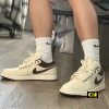 Giay Nike Air Jordan 1 Low Premium Pale Ivory Baroque Brown Giày Nike Air Jordan 1 Low Premium Pale Ivory Baroque Brown