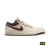 Giay Nike Air Jordan 1 Low Premium Pale Ivory Baroque Brown Ib8058 110 Giay Nike Air Jordan 1 Low Premium Pale Ivory Baroque Brown IB8058 110