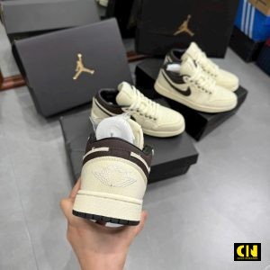 Giay Nike Air Jordan 1 Low Premium Pale Ivory Full Box Giày Nike Air Jordan 1 Low Premium Pale Ivory Full Box