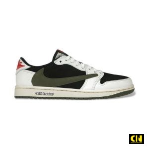 Giay Nike Air Jordan 1 Travis Scott Retro Low Og Sp Olive Dz4137 106 Giày Nike Air Jordan 1 Travis Scott Retro Low OG SP Olive DZ4137-106