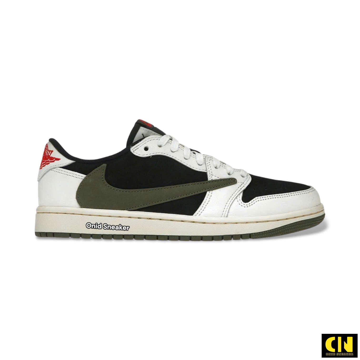 Giày Nike Air Jordan 1 Travis Scott Retro Low Og Sp Olive Dz4137-106 Giày Nike Air Jordan 1 Travis Scott Retro Low OG SP Olive DZ4137-106