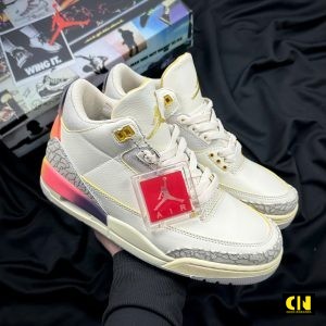 Giay Nike Air Jordan 3 Retro Sp Sunset Trang Kem Kem Tag Giày Nike Air Jordan 3 Retro SP Sunset Trắng Kem Kèm Tag