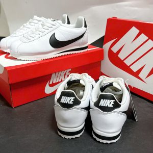 Giay Nike Cortez Leather White Black Trang Den Giày Nike Cortez Leather White Black Trắng Đen