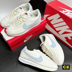 Giay Nike Cortez White Light Armory Blue Giày Nike Cortez White Light Armory Blue