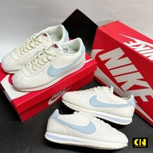 Giay Nike Cortez White Light Armory Blue Like Auth Giày Nike Cortez White Light Armory Blue Like Auth