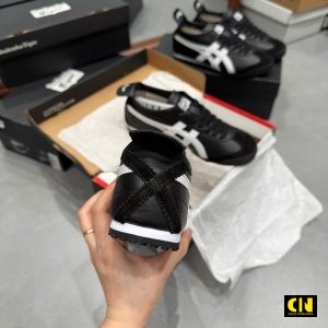 Giay Onitsuka Tiger Mexico 66 Black White Den Giày Onitsuka Tiger Mexico 66 Black White Đen