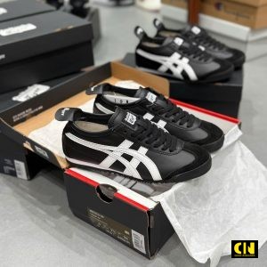 Giay Onitsuka Tiger Mexico 66 Den Trang Full Box Giày Onitsuka Tiger Mexico 66 Đen Trắng Full Box