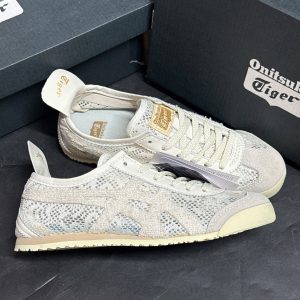 Giay Onitsuka Tiger Mexico 66 Jacquard Mesh White Giày Onitsuka Tiger Mexico 66 Jacquard Mesh White