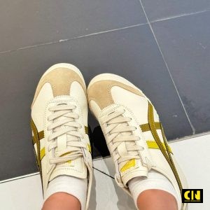Giay Onitsuka Tiger Soc Xanh Reu Vang Giày Onitsuka Tiger Sọc Xanh Rêu Vàng