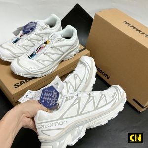 Giay Phuot Salomon Xt6 Mau Trang Kem Giày Phượt Salomon XT6 Màu Trắng Kem