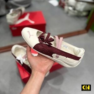 Giay Puma Speedcat Ballet Exclusive Lace T White Red Giày Puma Speedcat Ballet Exclusive Lace T White Red