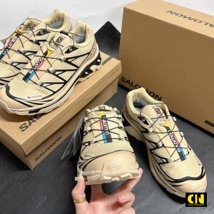 Giay Salomon Xt 6 Gore Tex Nau Den Giày Salomon XT-6 Gore-Tex Nâu Đen