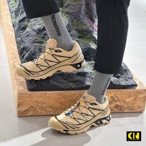 Giay Salomon Xt 6 Gore Tex Safari Black Brown Giày Salomon XT-6 Gore-Tex Safari Black Brown