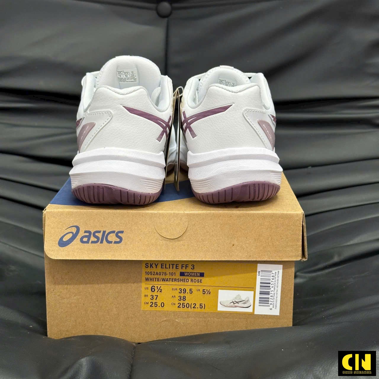 Giày Sneaker Asics Sky Elite Ff 3 Bản Đế Đệm Hồng Tím Trắng Giày Sneaker Asics Sky Elite FF 3 Bản Đế Đệm Hồng Tím Trắng