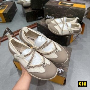 Giay Sneaker Jeep Outdoor Vai Luoi Phoi Da Giày Sneaker Jeep Outdoor Vải Lưới Phối Da