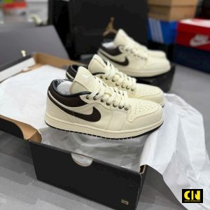 Giay Sneaker Jordan 1 Co Thap Ban Vai Canvas Giày Sneaker Jordan 1 Cổ Thấp Bản Vải Canvas