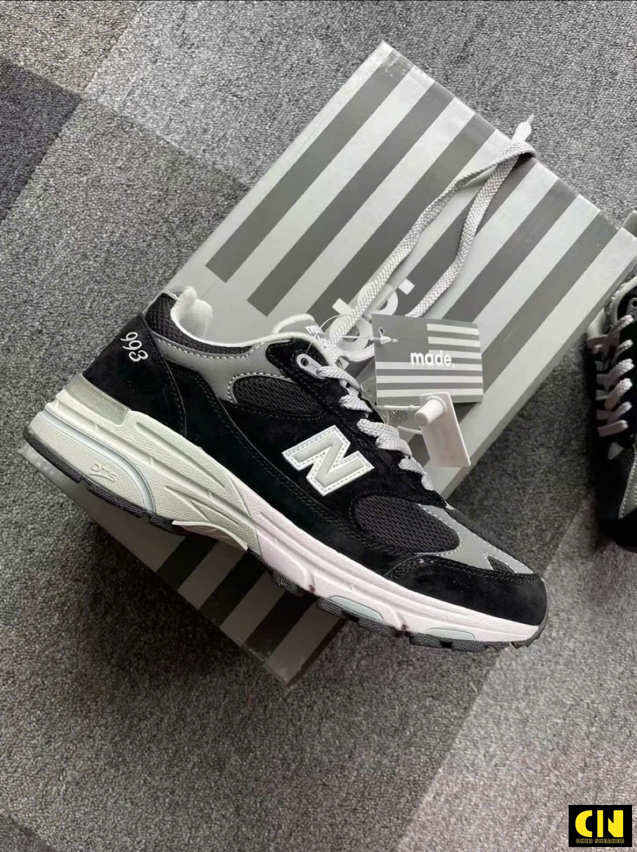 Giày Sneaker New Balance 993 Made In Usa Black Giày Sneaker New Balance 993 Made In USA Black