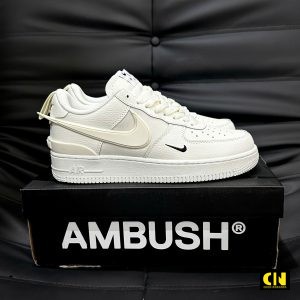 Giay Sneaker Nike Af1 Low Ambush Trang Kem Giày Sneaker Nike AF1 Low Ambush Trắng Kem